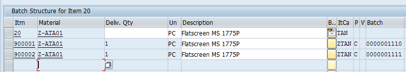 Structure of Batch Split Structure of Batch Split