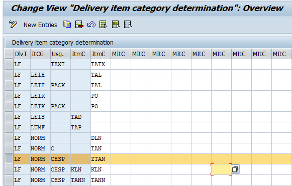 Item Category Determination when Using Usage Batch Split Item Category Determination when Using Usage Batch Split